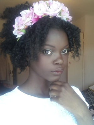 Image of AFROS IN BLOOM: HOW TO ROCK HAIR FLOWERS THIS SPRING