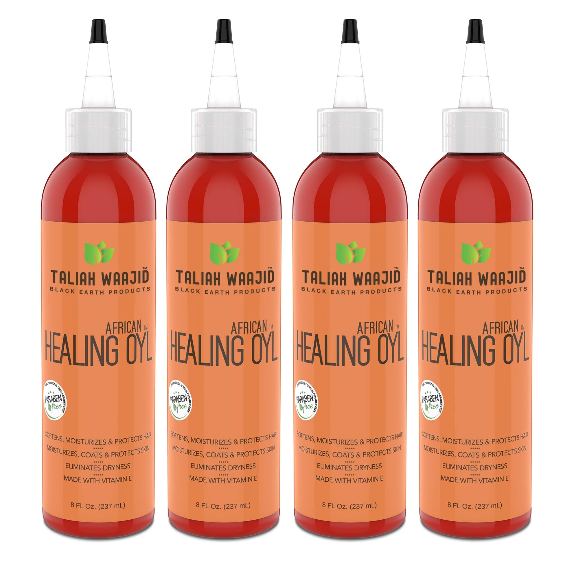 Black Earth Natural Products African Healing Oyl 8oz (4Pack)