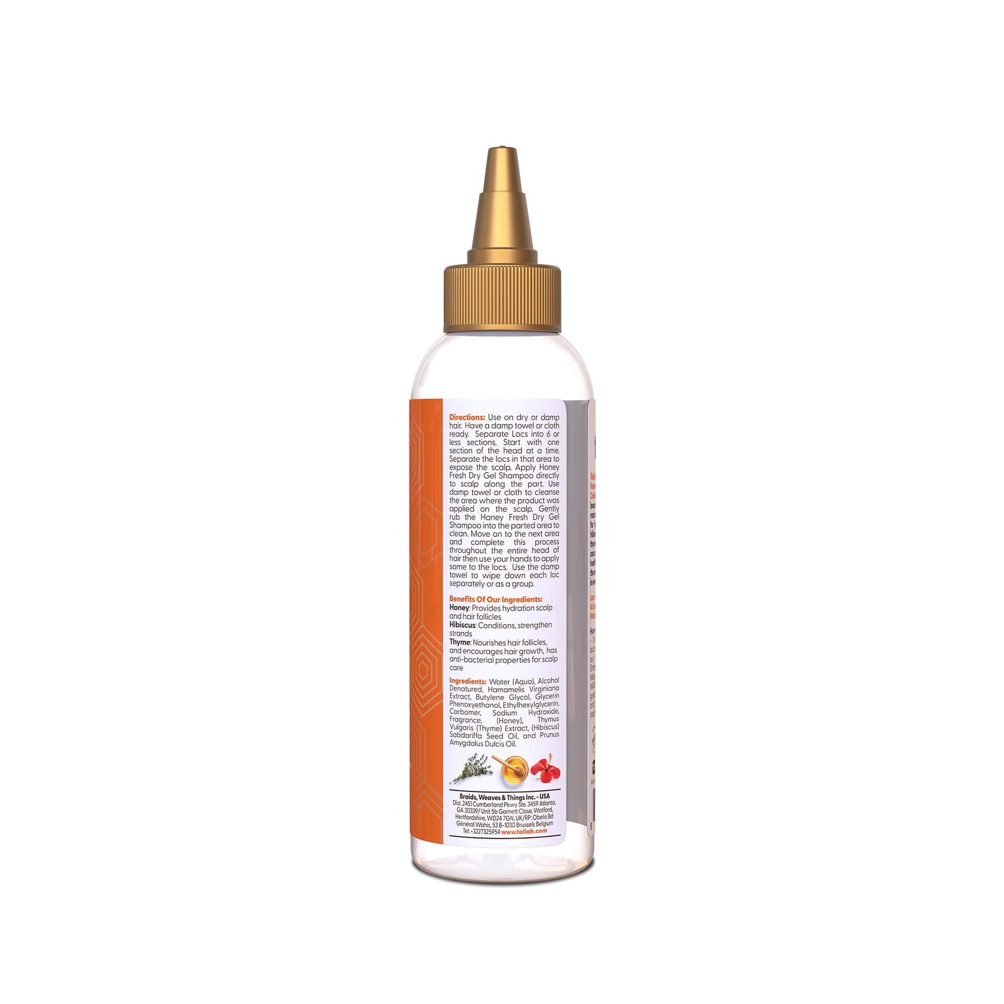 Taliah Waajid Honey Fresh Dry Gel Shampoo 4oz | Love My Locs