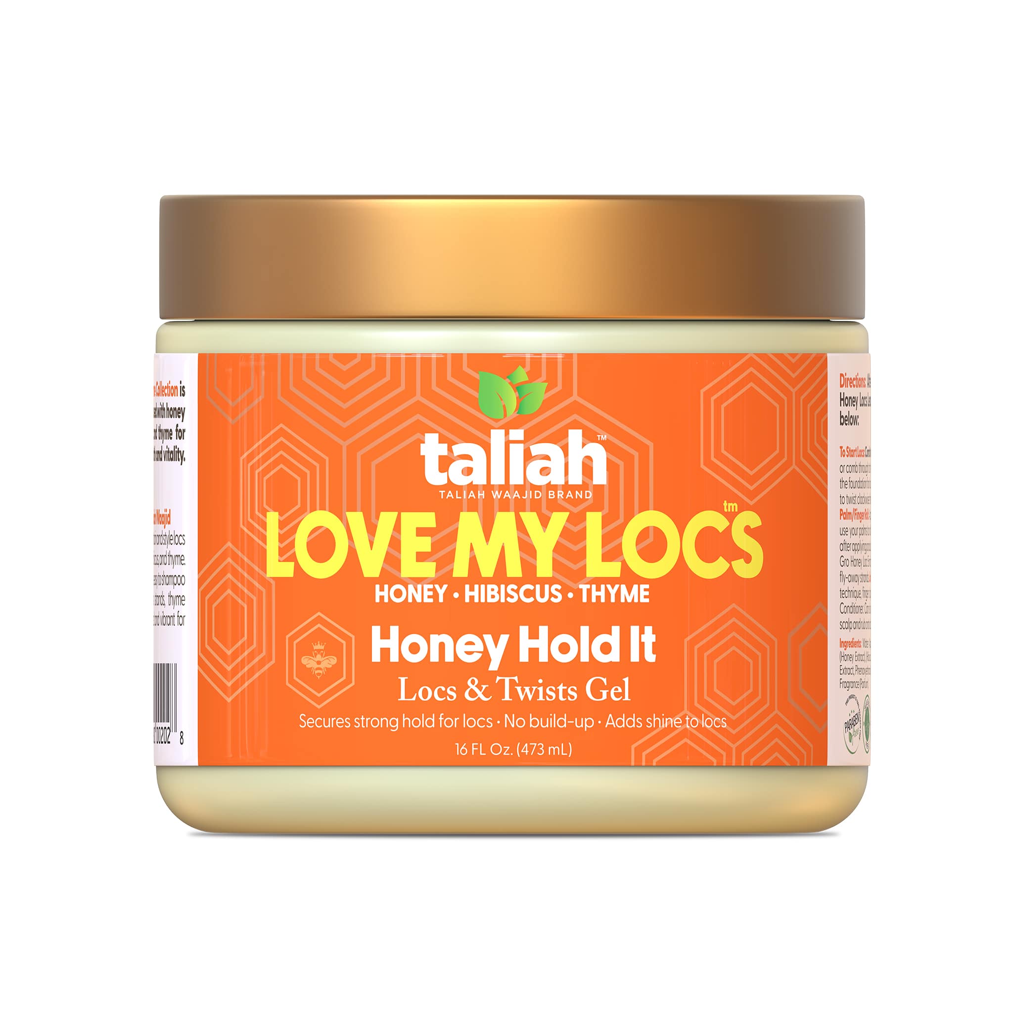 Taliah Waajid Honey Hold It Locs & Twists Gel 16oz | Love My Locs