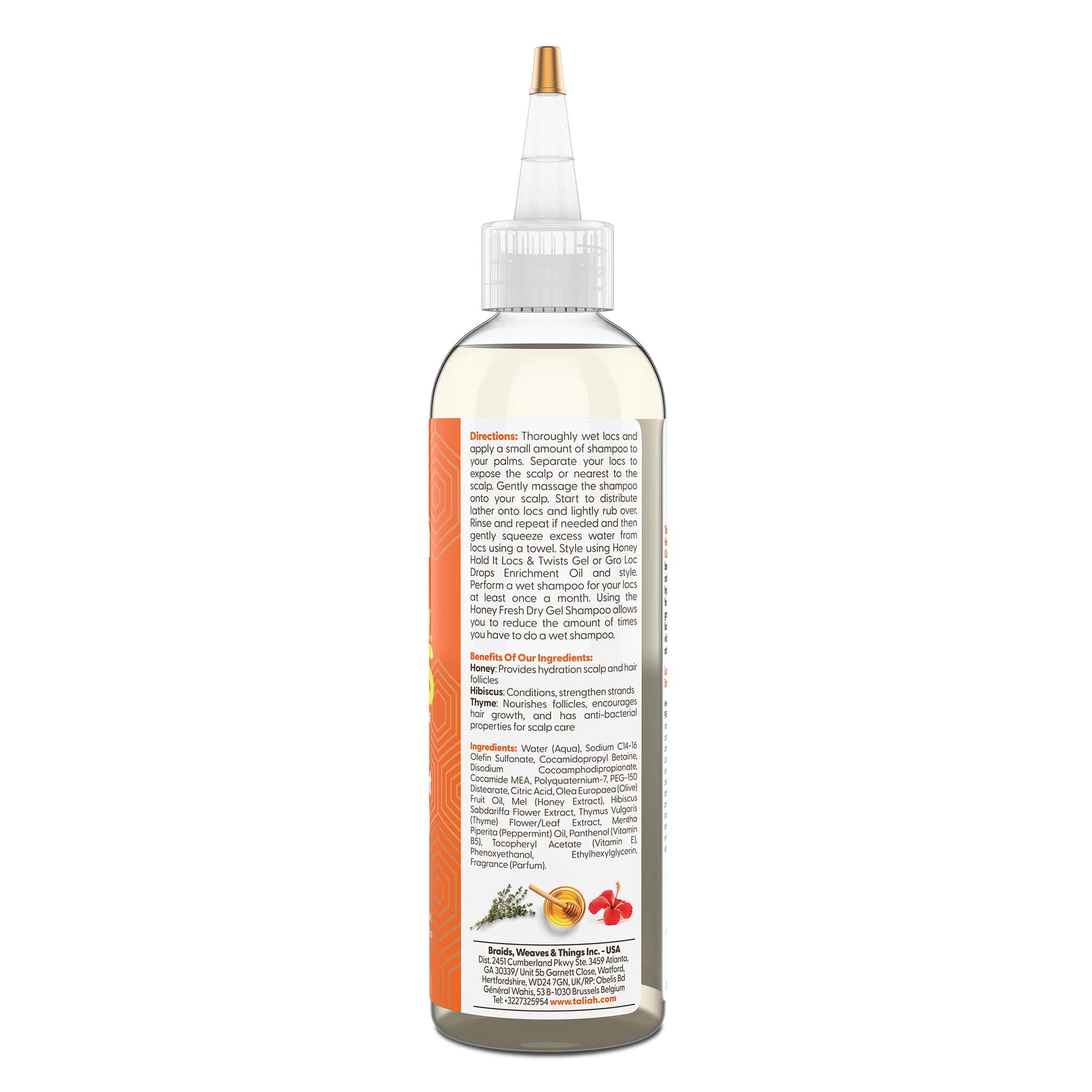 Honey Mint Clarifying Shampoo Sulfate FREE 8oz | Love My Locs
