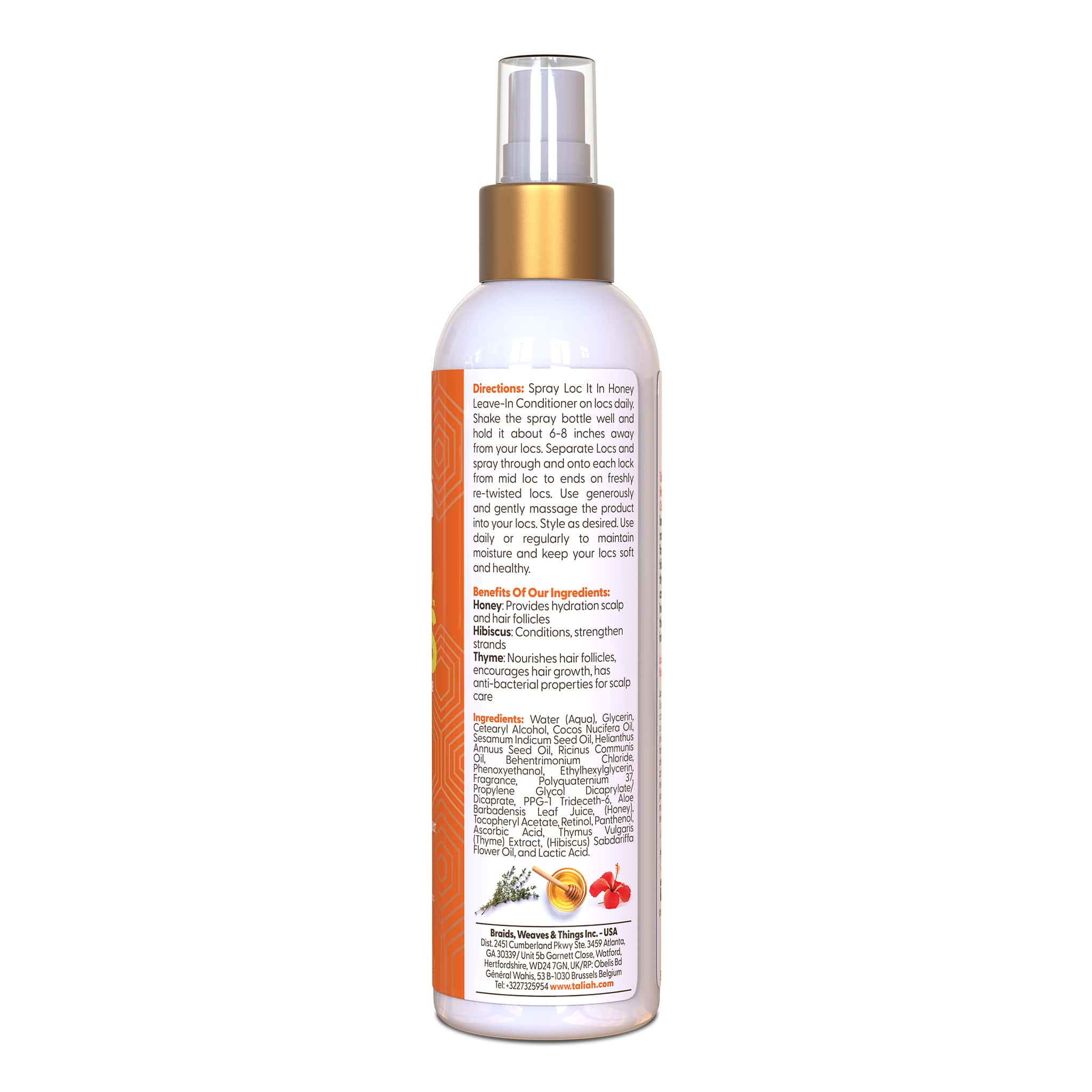 Taliah Waajid Loc It In Honey Leave-In Conditioner 8oz | Love My