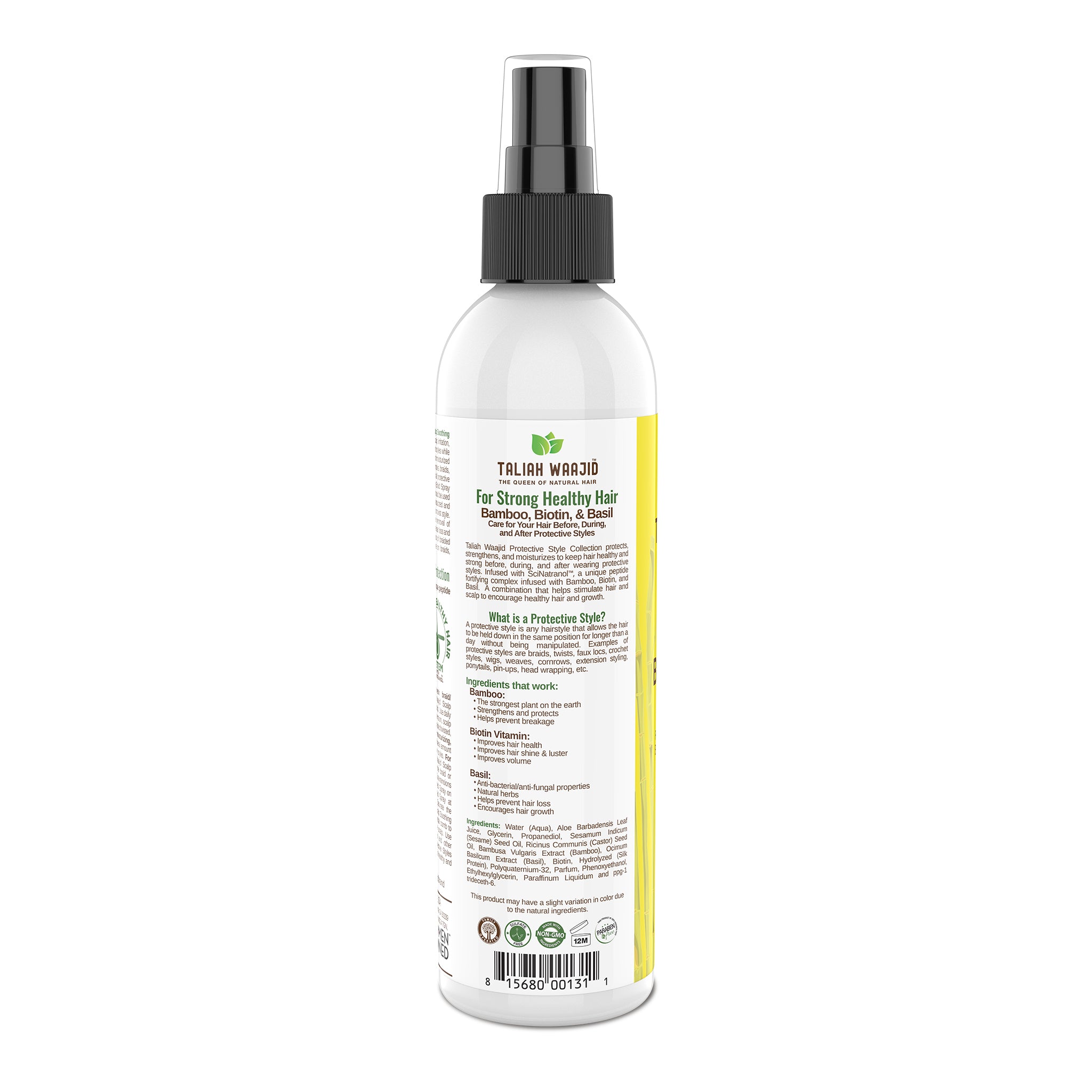 Image of Taliah Waajid Protective Styles Scalp Soothing Braid Spray 8oz_Left