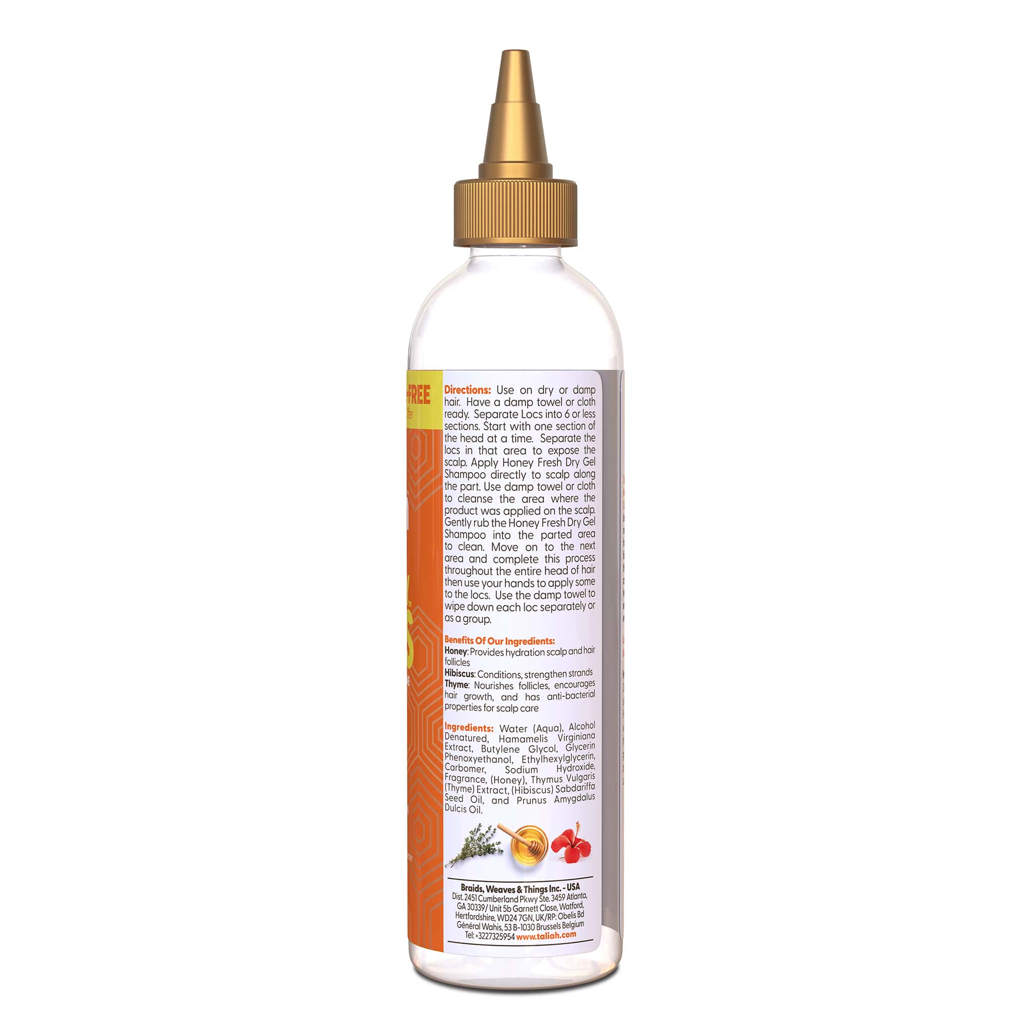 Image of Taliah Waajid Love My Locs BONUS Honey Fresh Dry Gel Shampoo 8oz
