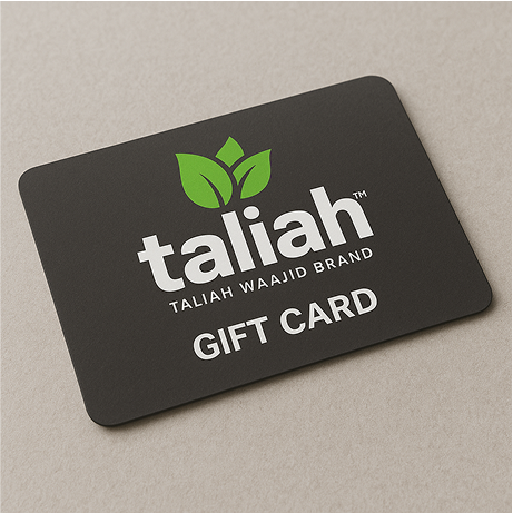 Tarjeta de regalo de la marca Taliah Waajid