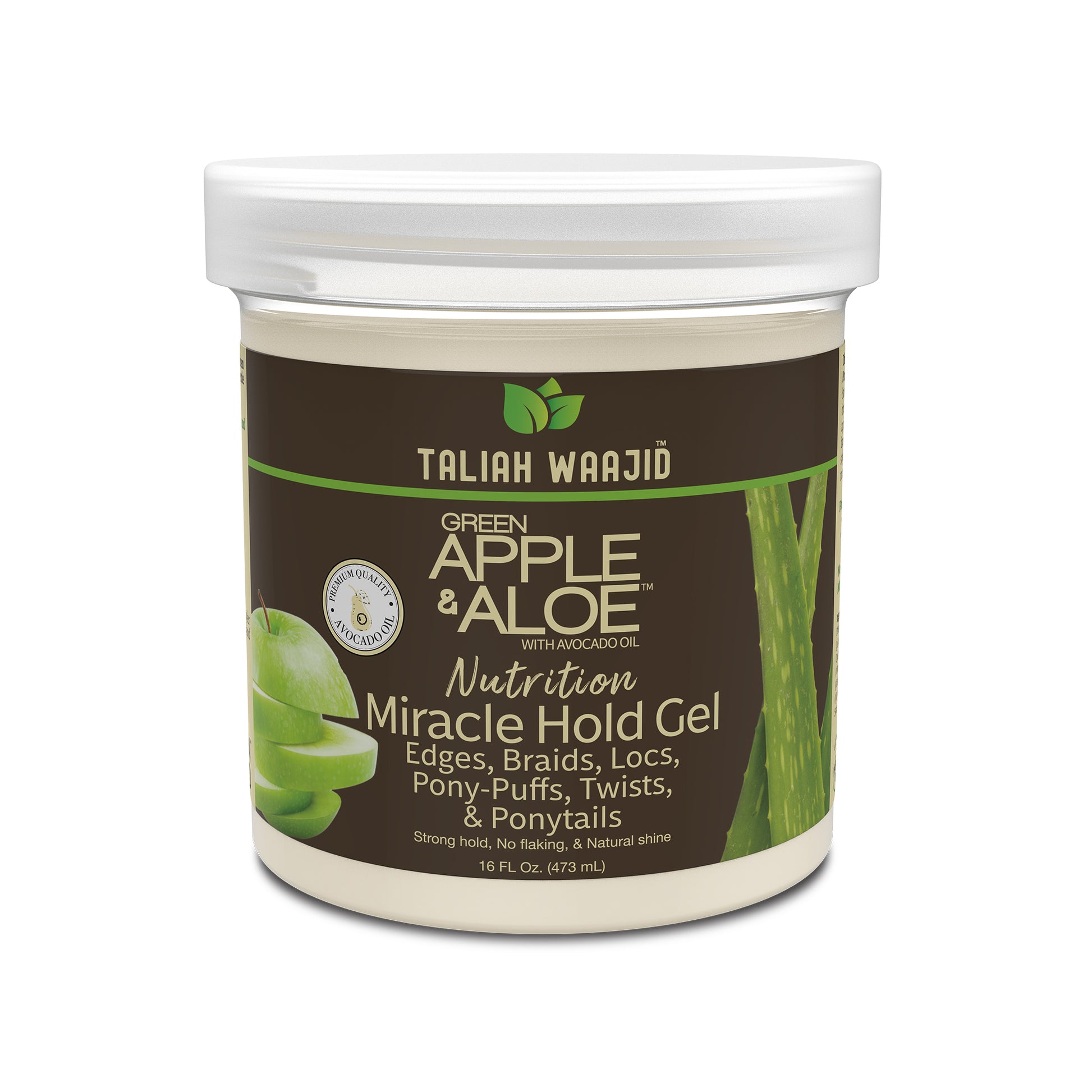 Green Apple & Aloe Nutrition Miracle Hold Gel | Taliah Waajid Brand Green Apple & Aloe Nutrition Miracle Hold Gel | Taliah Waajid Brand