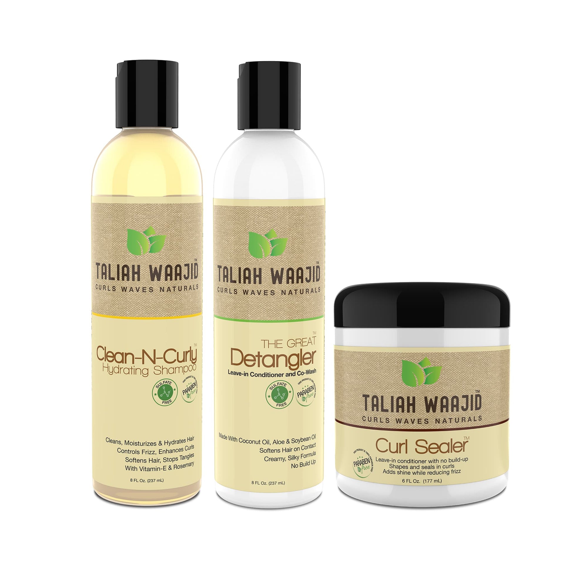 Taliah Waajid Curls, Waves & Naturals Curl Sealer Bundle