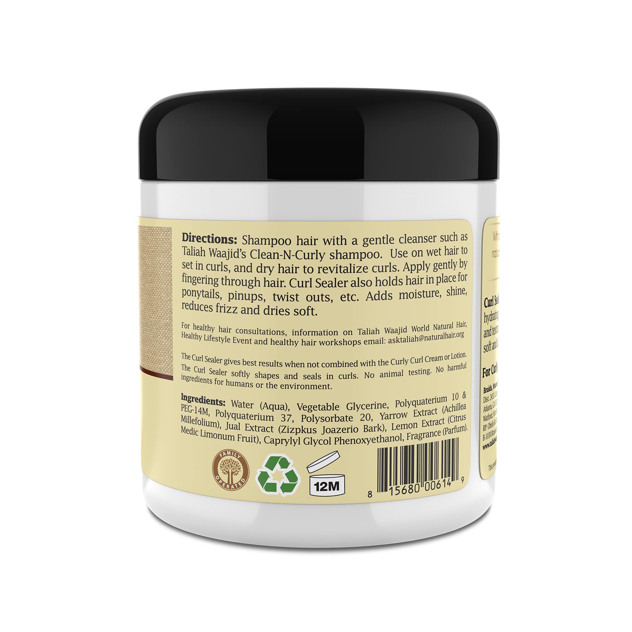 Image of Taliah Waajid Curls, Waves & Naturals Curl Sealer 6oz