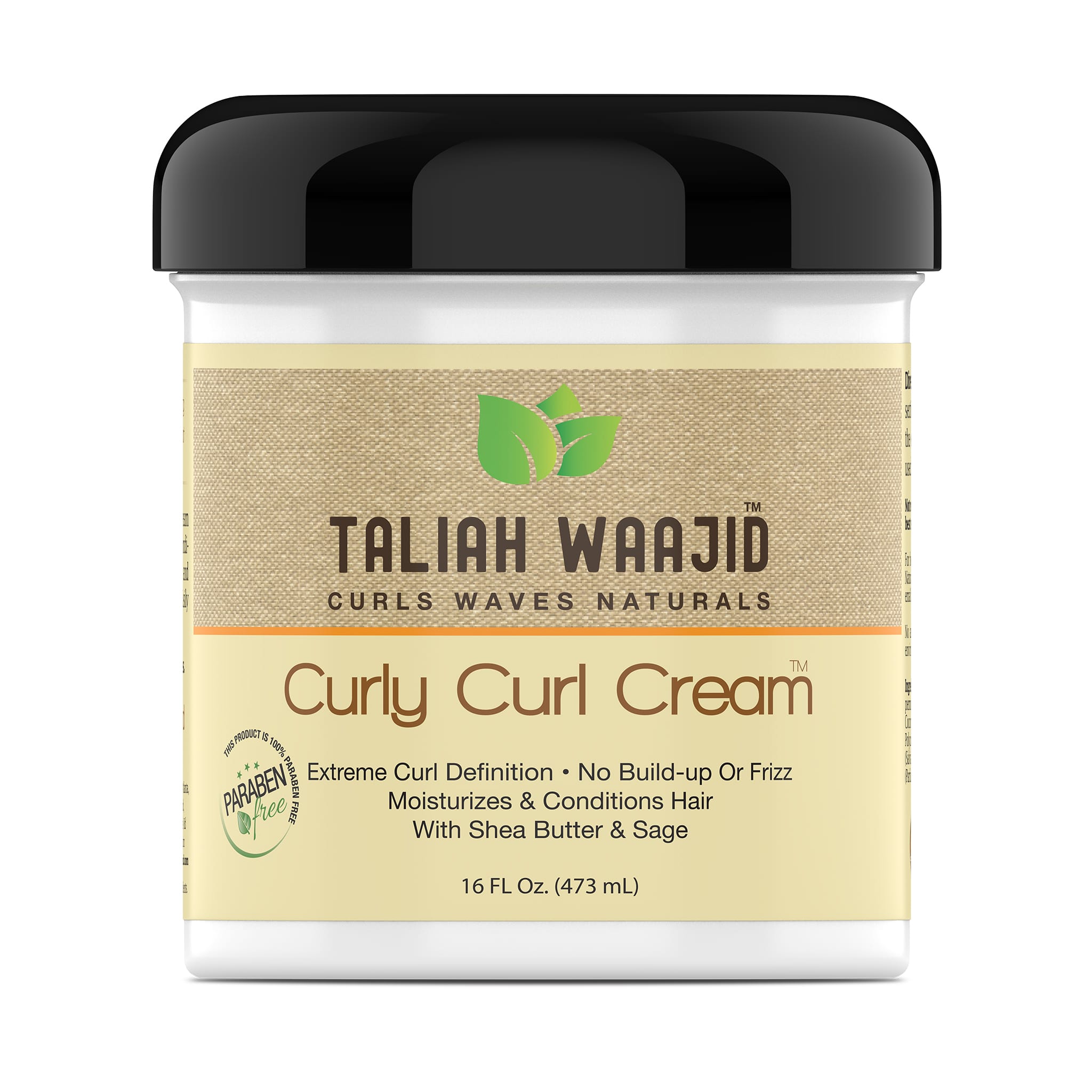 Image of Taliah Waajid Curls, Waves & Naturals Curly Curl Cream 16oz