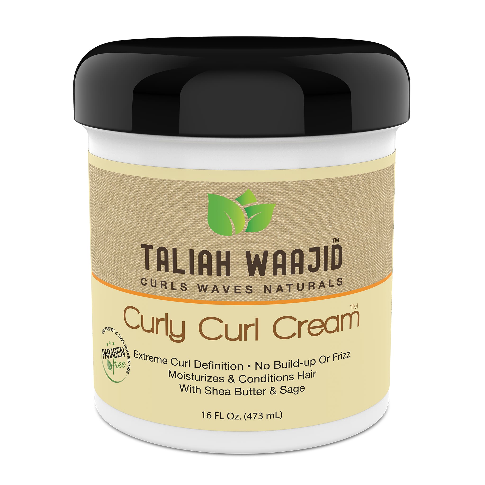 Taliah Waajid Curls, Waves & Naturals Curly Curl Cream 16oz
