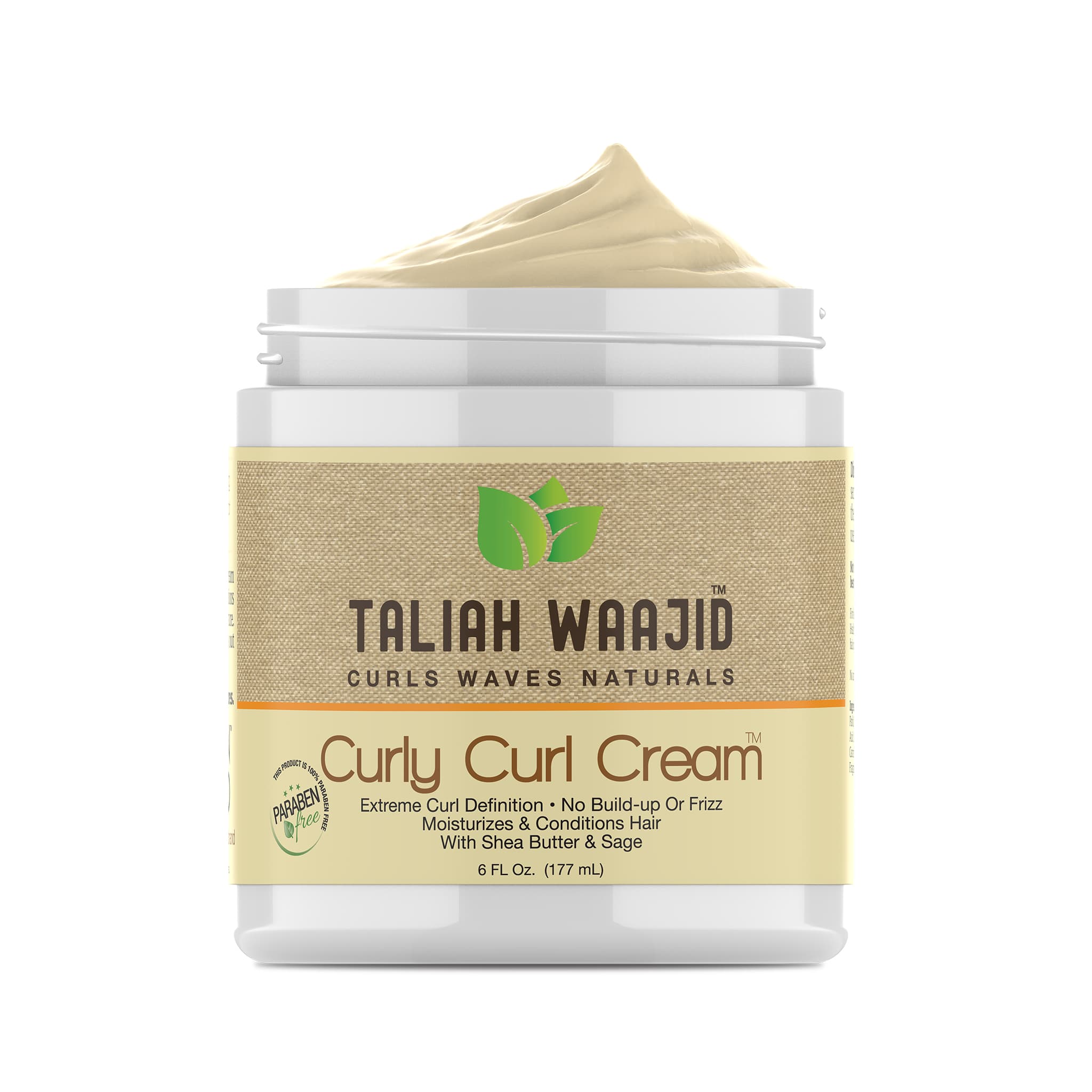 Image of Taliah Waajid Curls, Waves & Naturals Curly Curl Cream 6oz