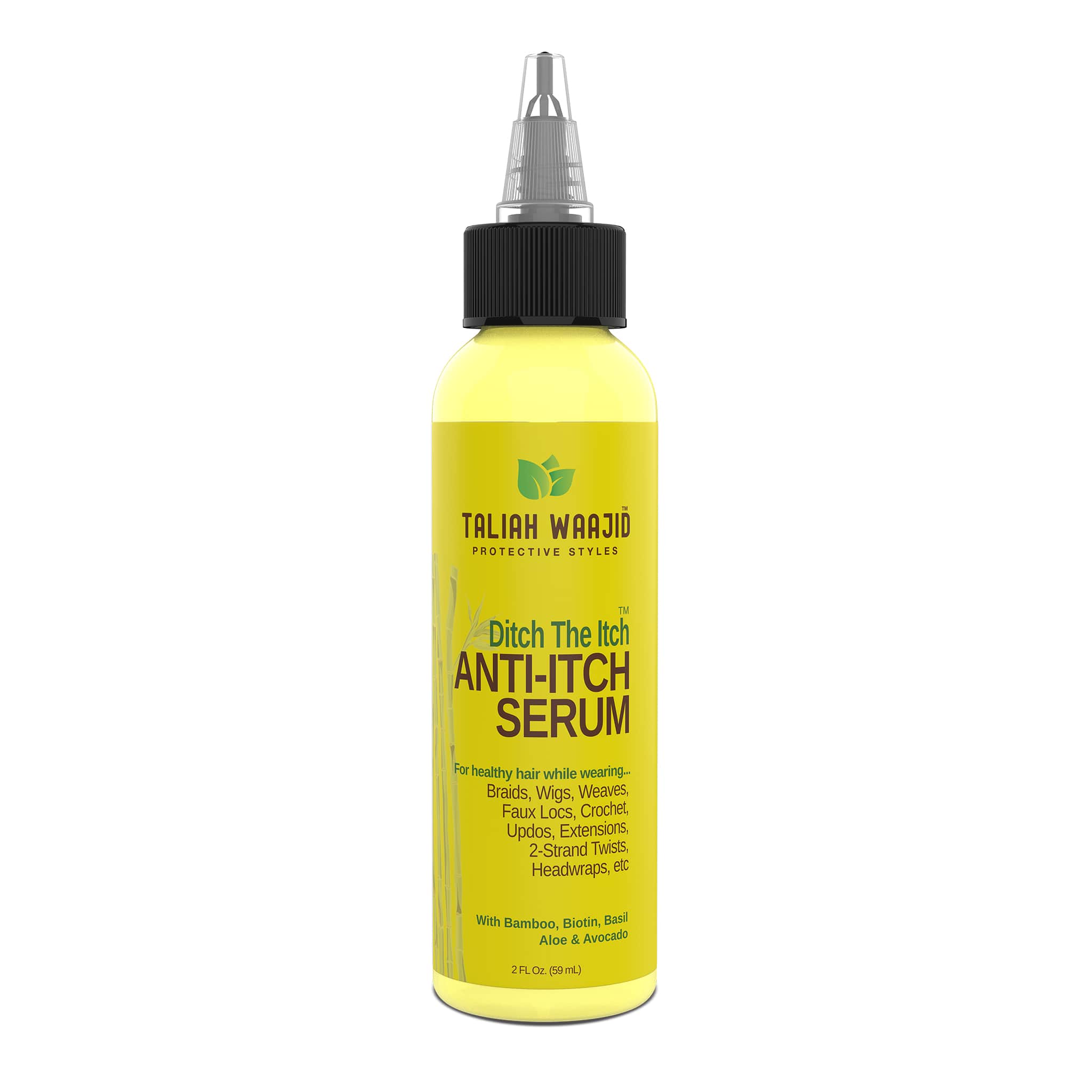 Image of Taliah Waajid Protective Styles Ditch The Itch™ Bamboo, Basil And Peppermint Anti Itch Serum 2oz