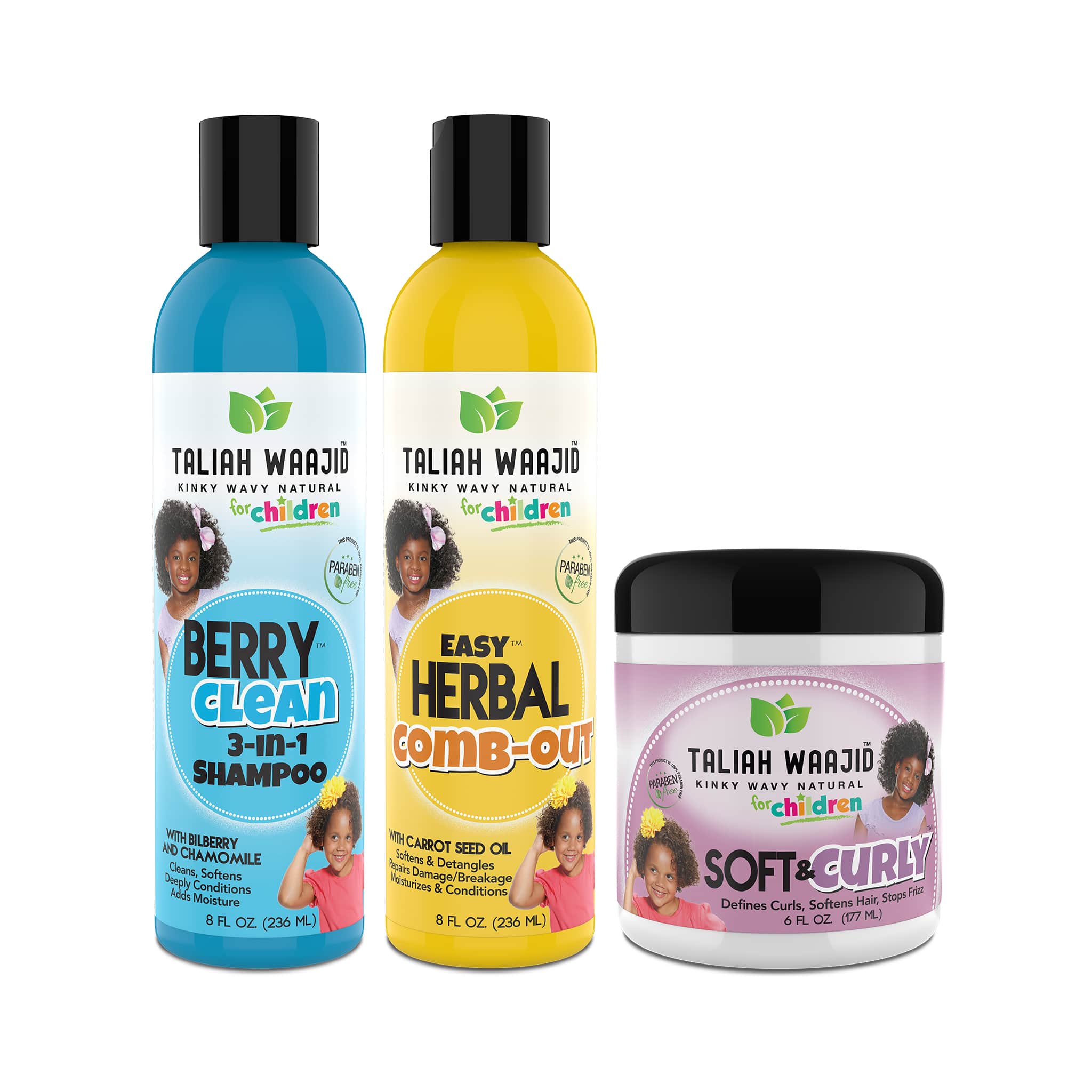 Image of Taliah Waajid Easy Bundle - For Curly, Wavy, Hair Textures (For Children)