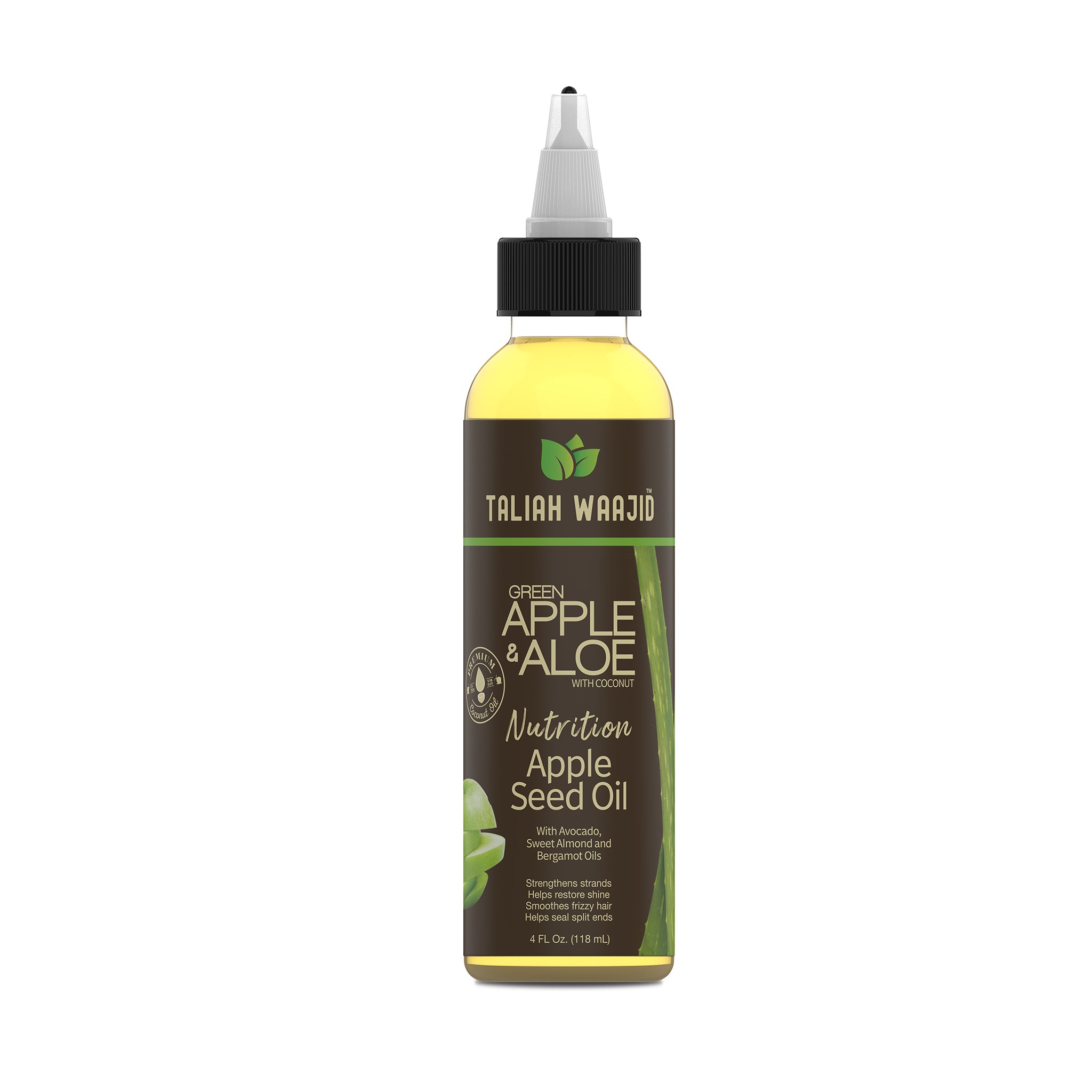 Image of Taliah Waajid Green Apple & Aloe Nutrition Apple Seed Oil 4oz