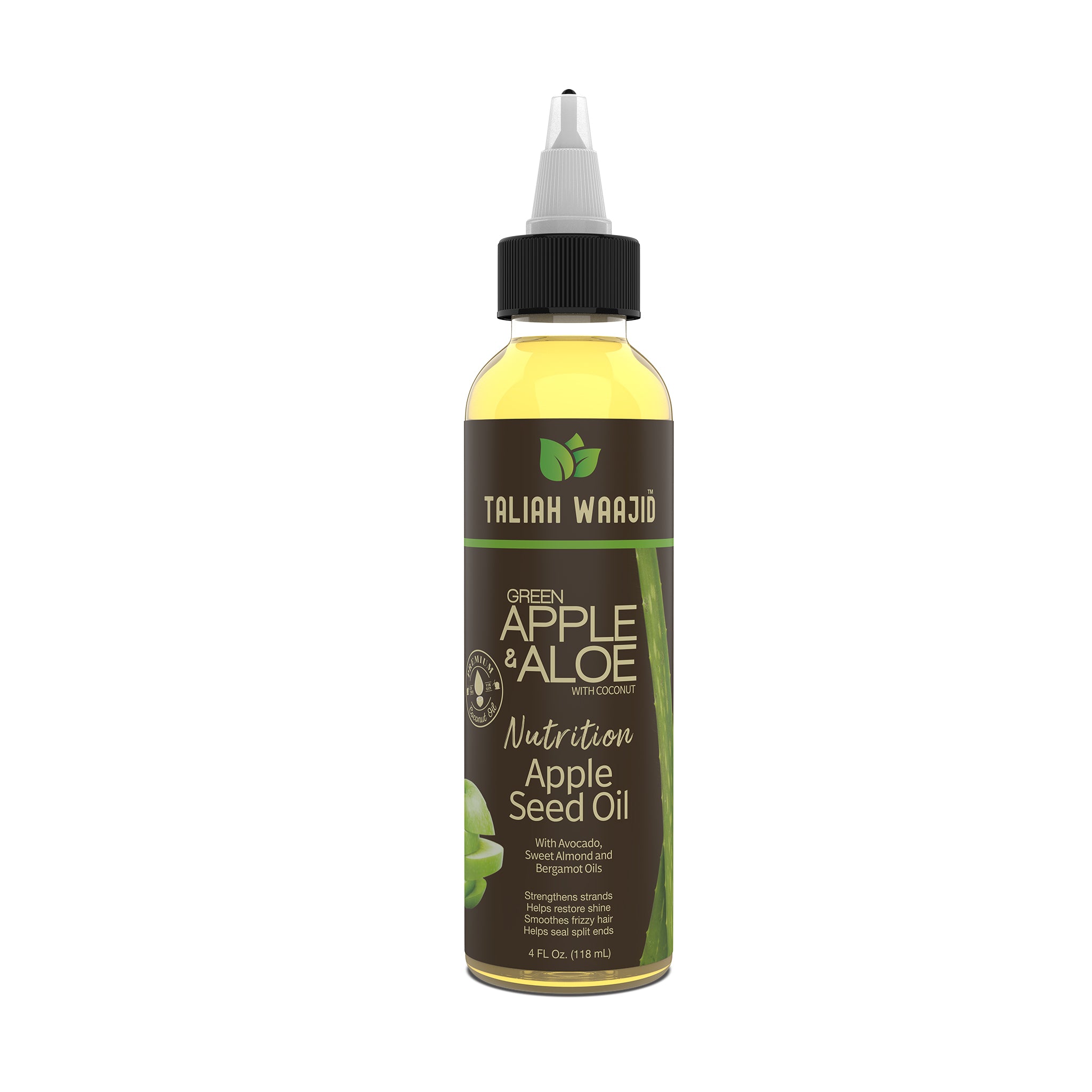 Image of Taliah Waajid Green Apple & Aloe Nutrition Apple Seed Oil 4oz