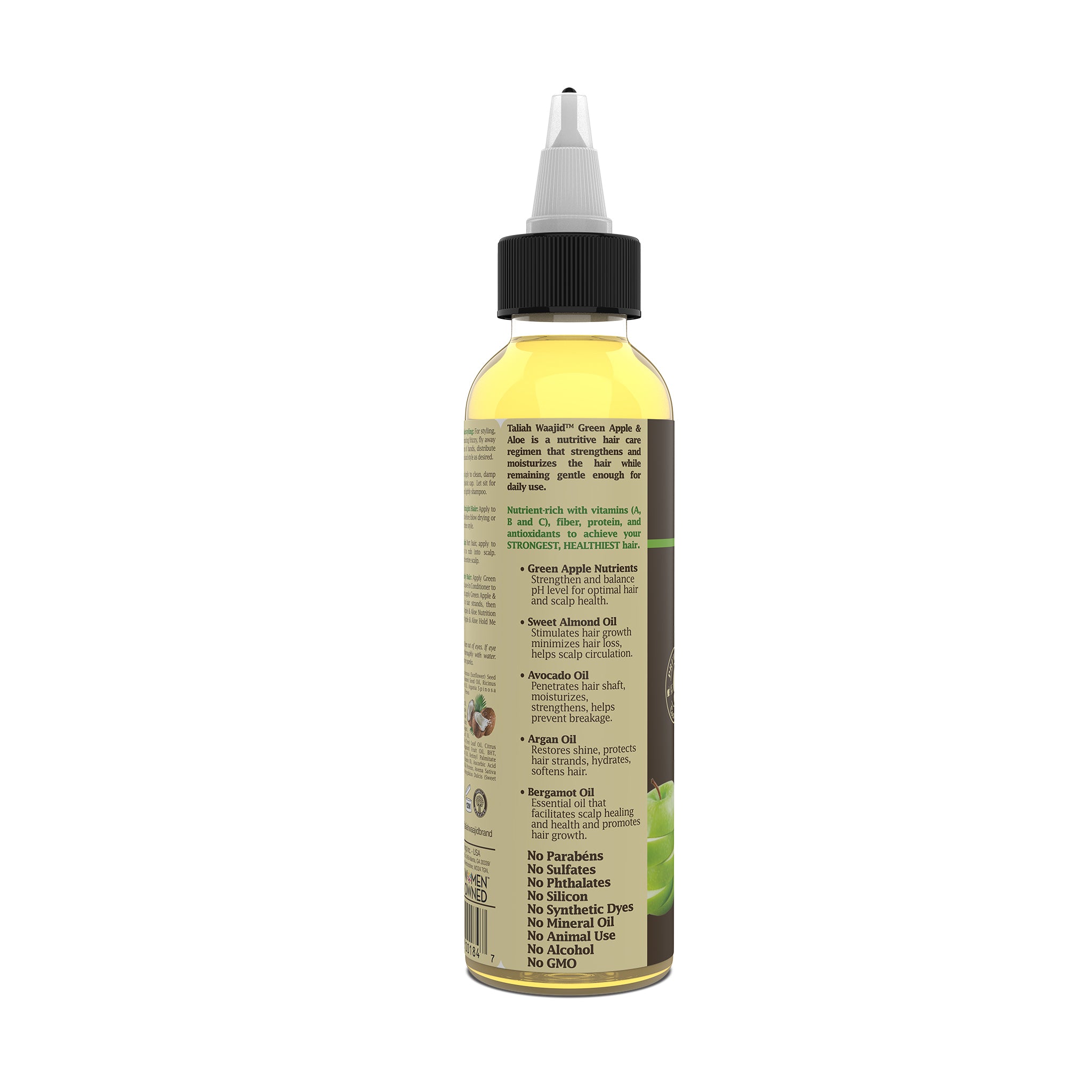 Image of Taliah Waajid Green Apple & Aloe Nutrition Apple Seed Oil 4oz