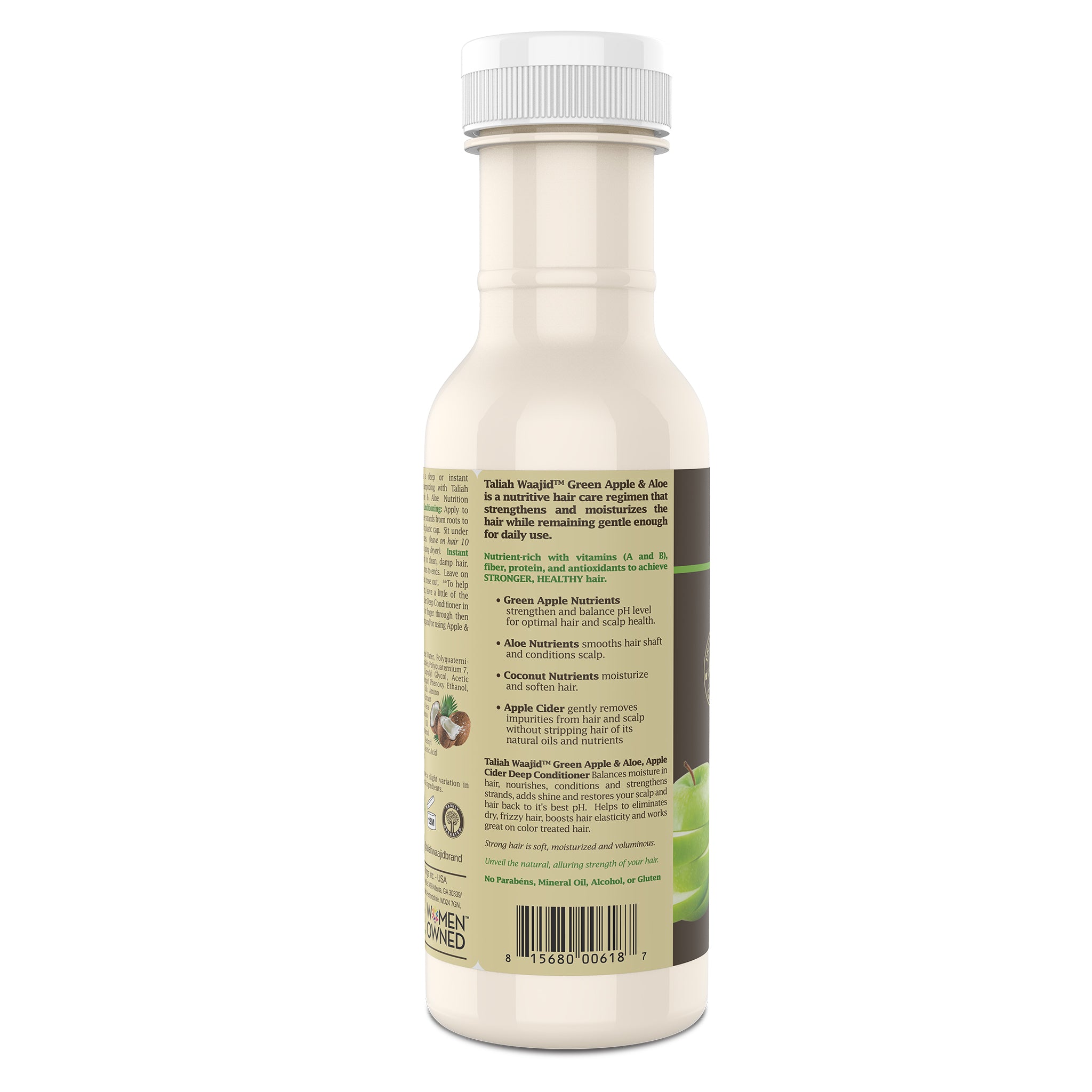 Taliah Waajid Green Apple & Aloe Apple Cider Deep Conditioner 12oz