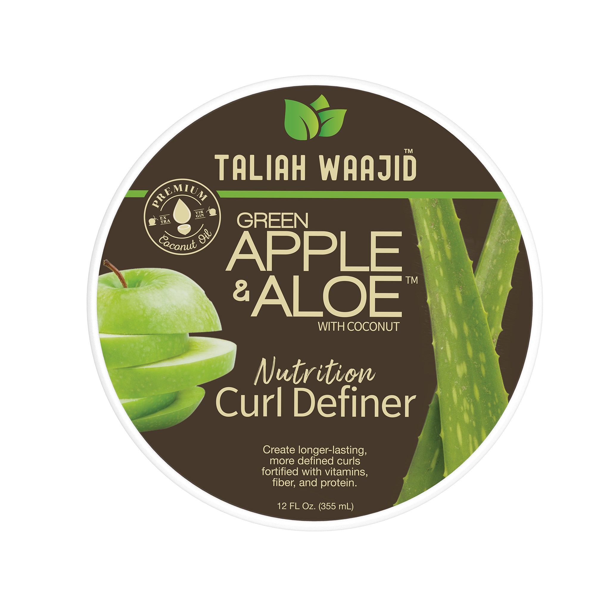 Image of Taliah Waajid Green Apple & Aloe Nutrition Curl Definer 12oz