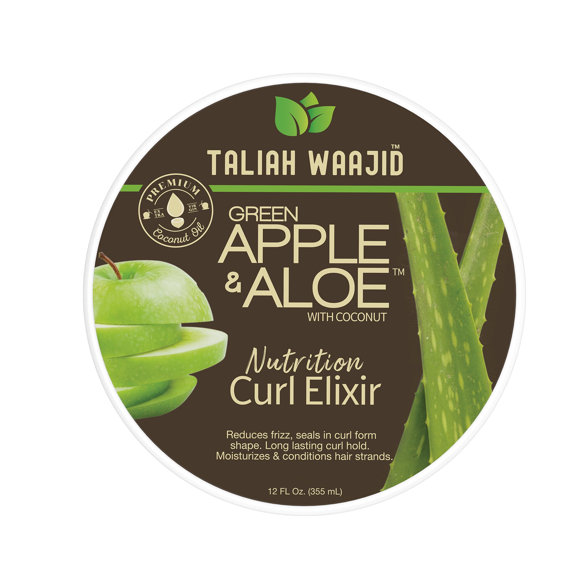 Taliah Waajid Green Apple & Aloe Nutrition Curl Elixir 12oz