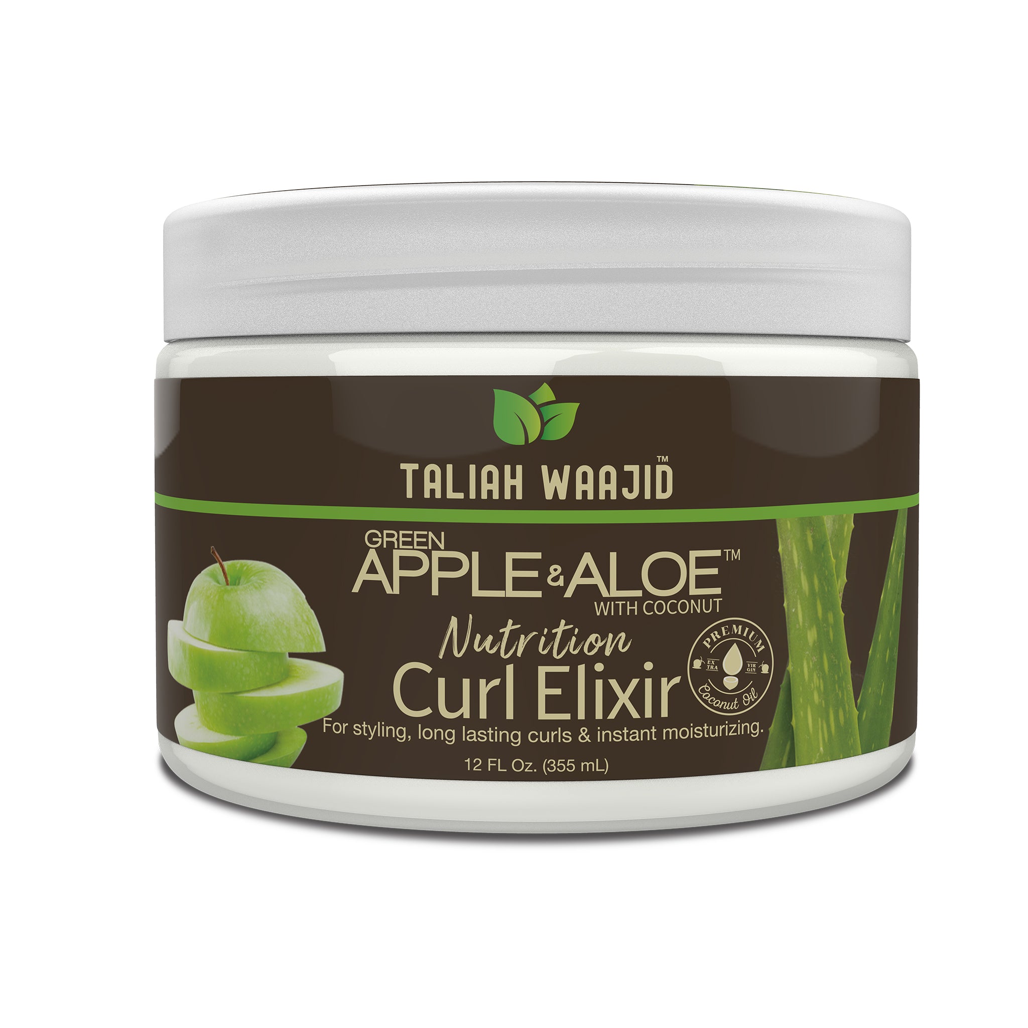 Image of Taliah Waajid Green Apple & Aloe Nutrition Curl Elixir 12oz