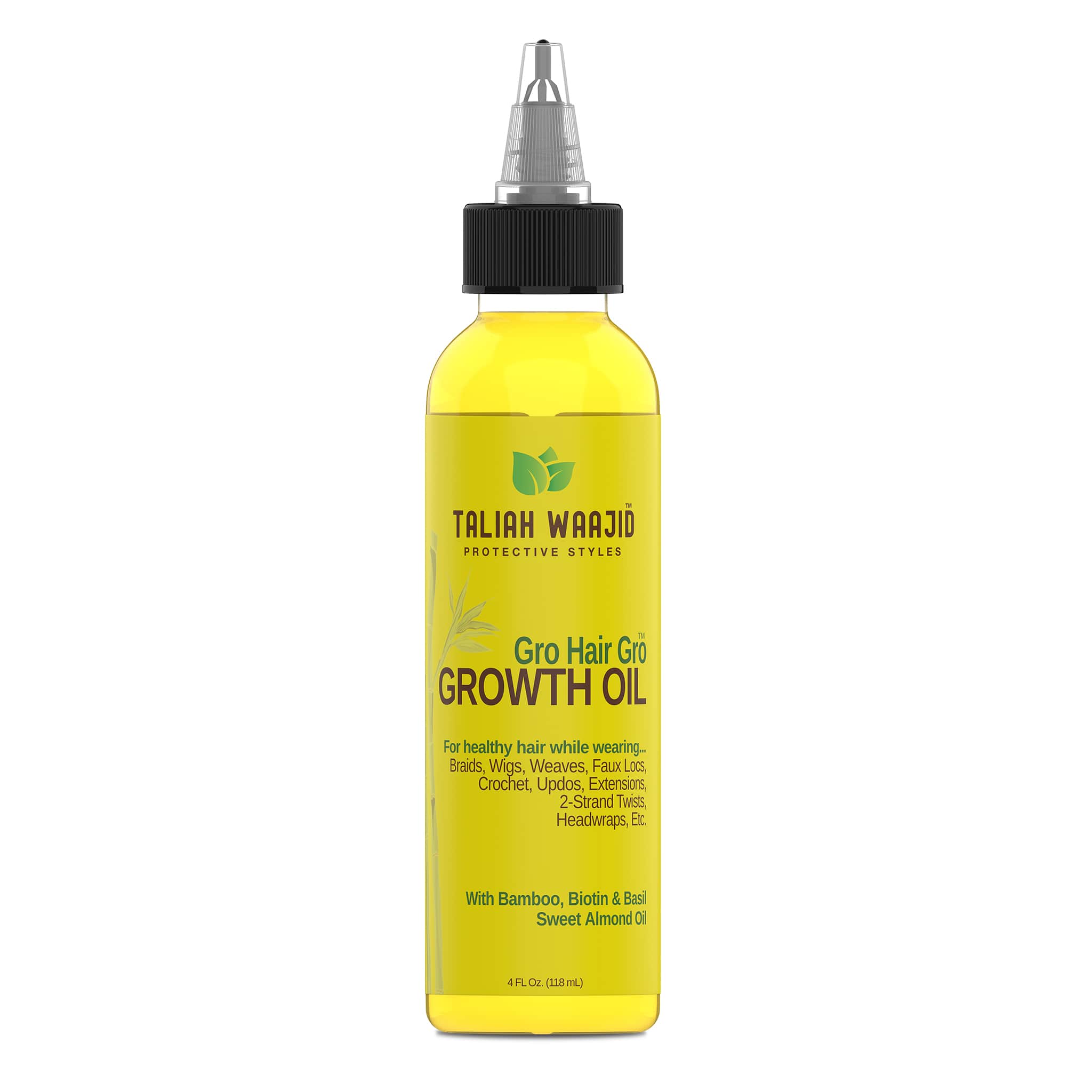 Image of Taliah Waajid Protective Styles Gro Hair Gro™ Bamboo And Coconut Milk Growth Oil 4oz