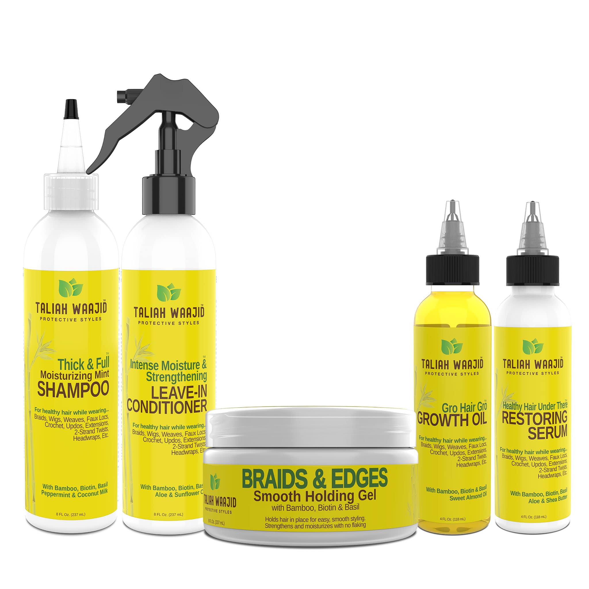 Image of Taliah Waajid Protective Styles Regimen Care for Natural Hair Care Kit