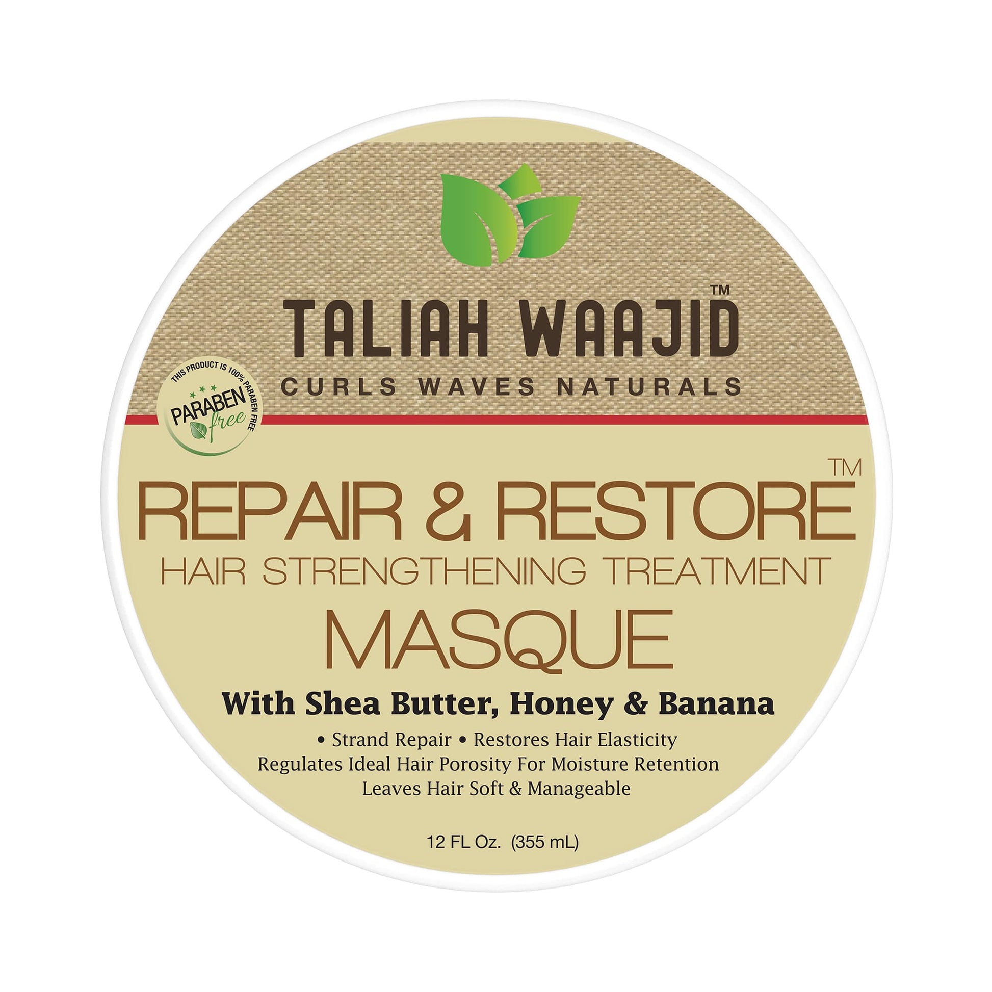 Taliah Waajid Curls, Waves & Naturals Repair & Restore 12oz