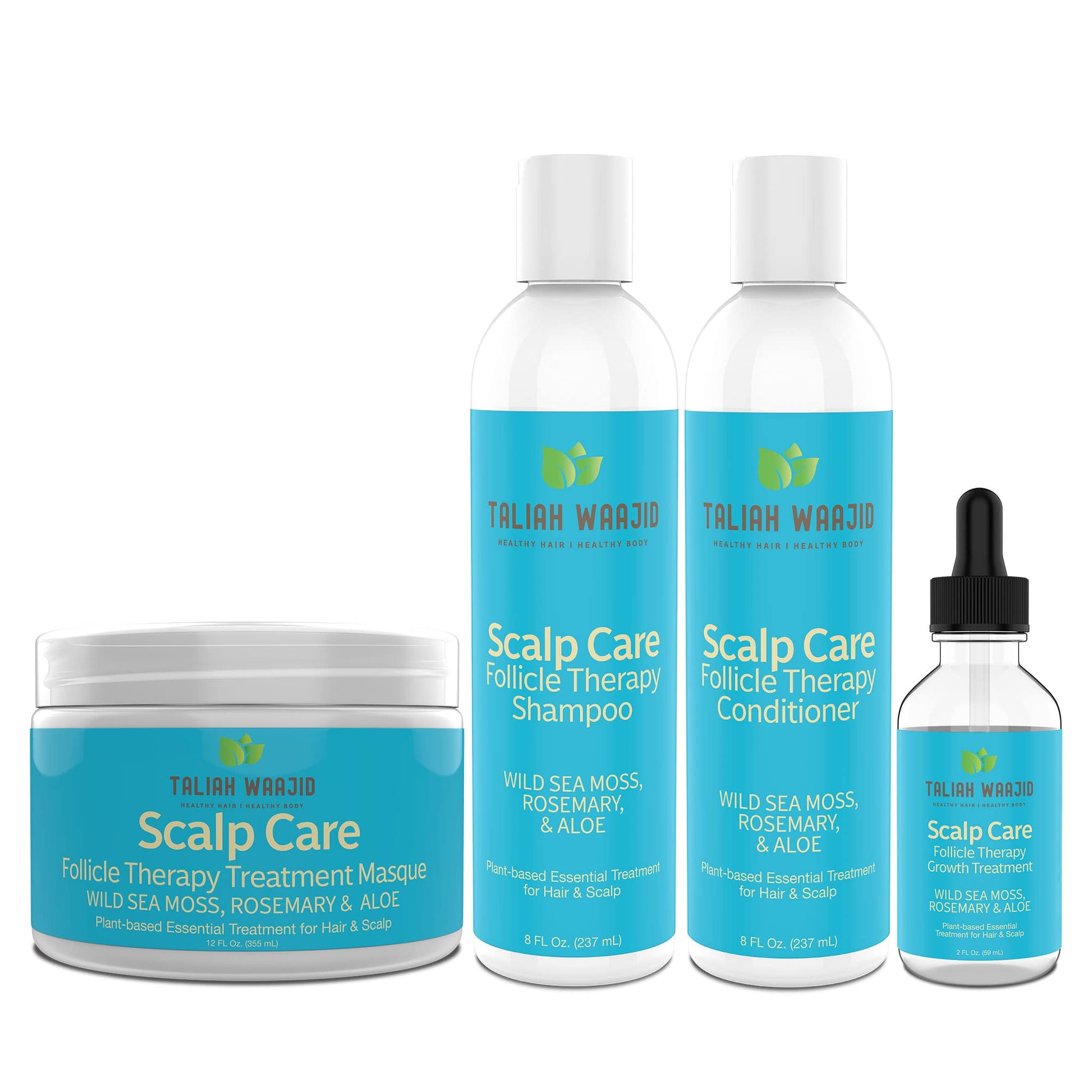 Taliah Waajid Scalp Care Follicle Therapy Total Care Bundle