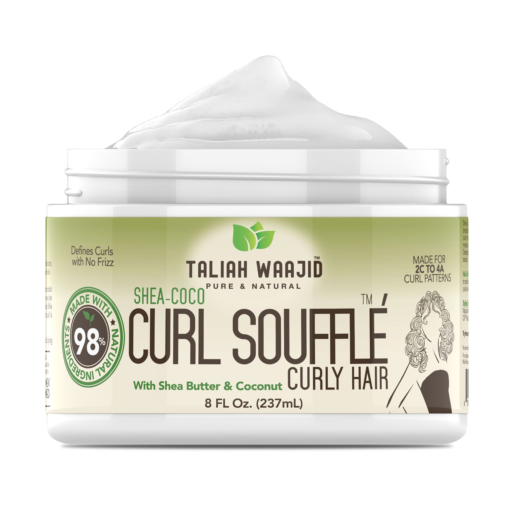 Image of Taliah Waajid Pure & Natural Shea Coco Curly Hair Souffle