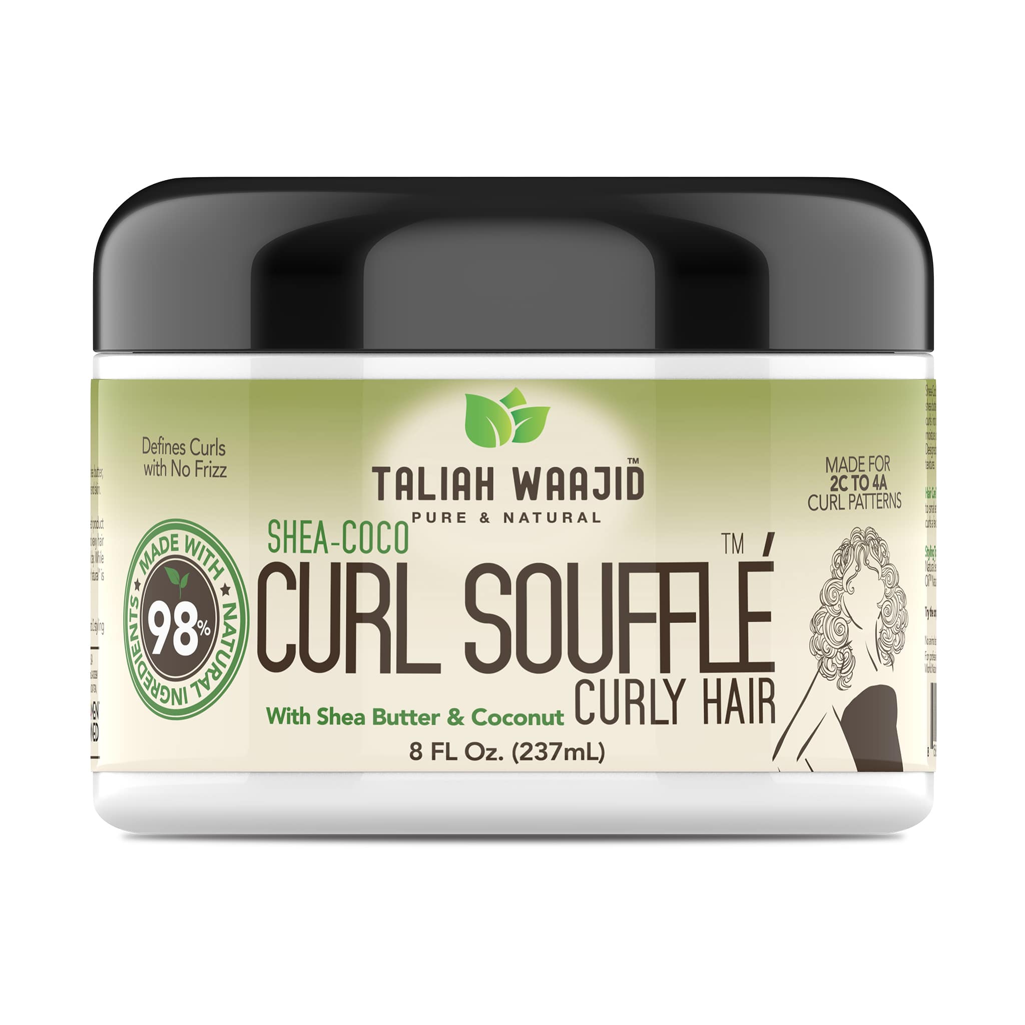 Taliah Waajid Pure & Natural Shea Coco Curly Hair Souffle