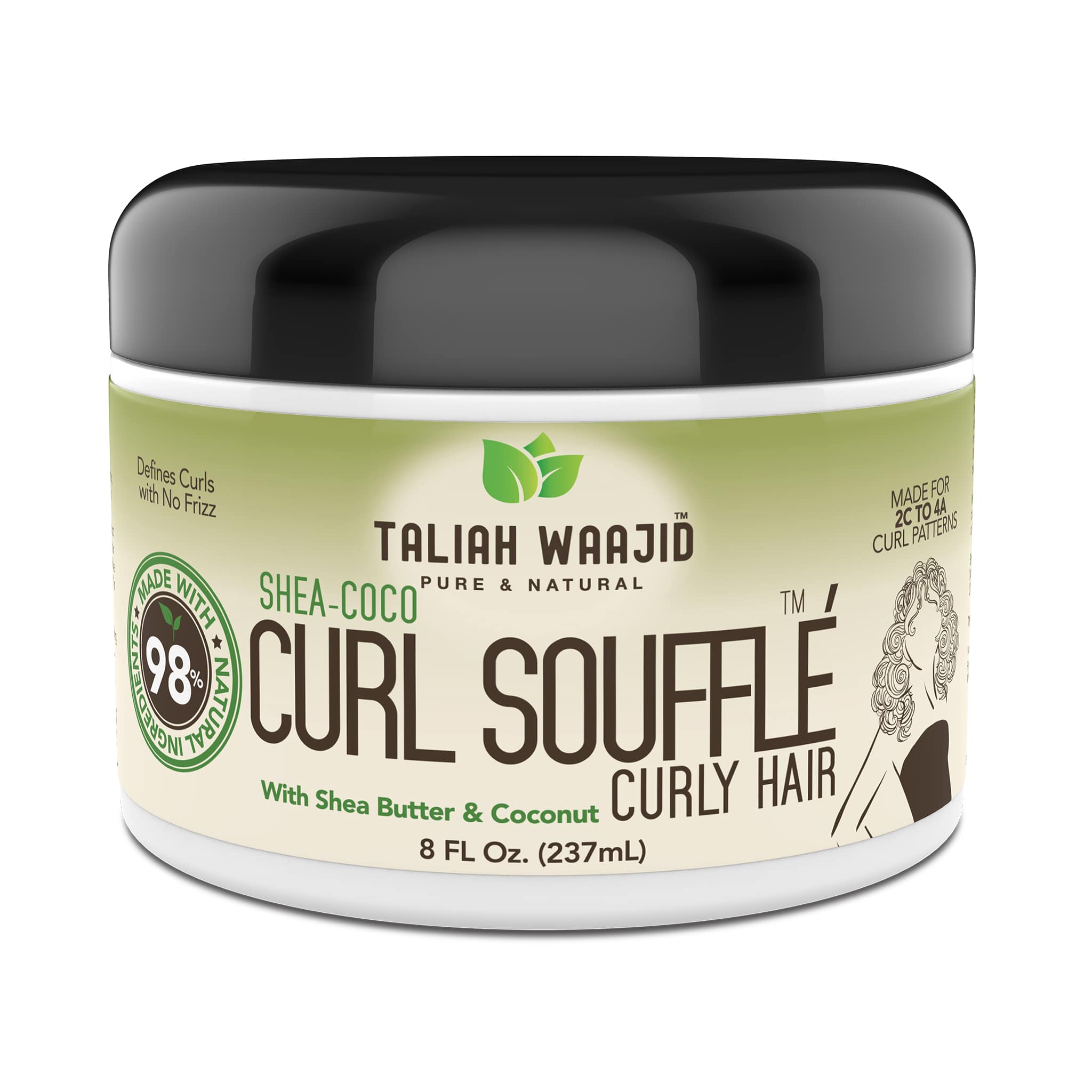 Taliah Waajid Pure & Natural Shea Coco Curly Hair Souffle