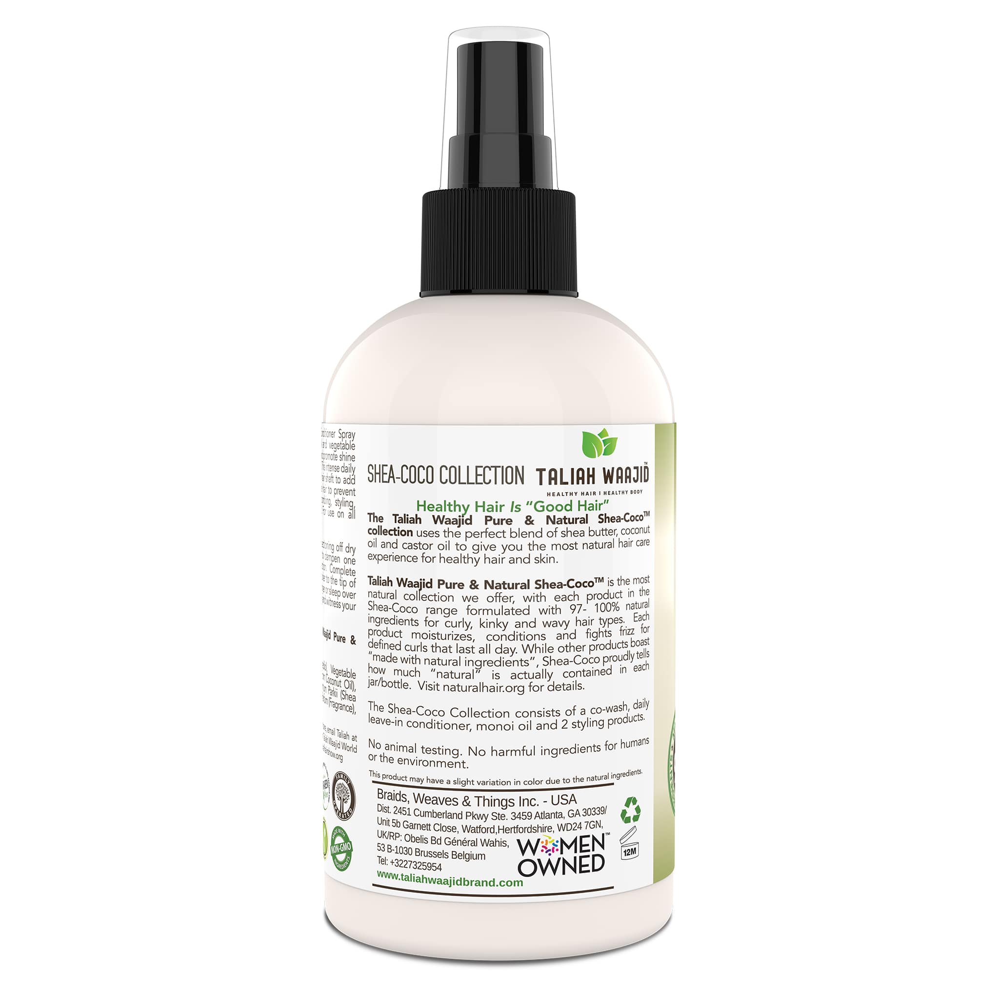 Image of Taliah Waajid Pure & Natural Shea-Coco Leave-In Condition 8oz