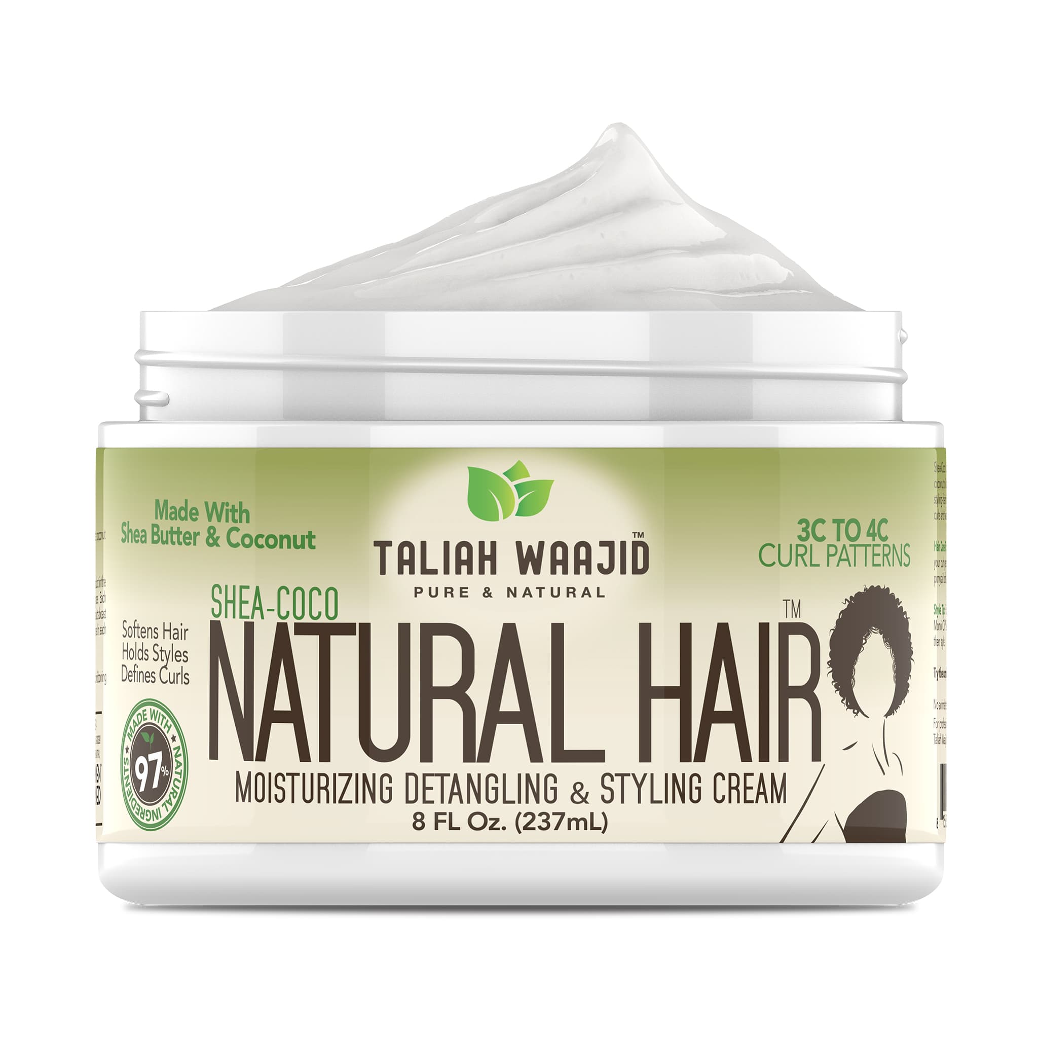 Image of Taliah Waajid Pure & Natural Shea-Coco Natural Hair Style Cream 8oz