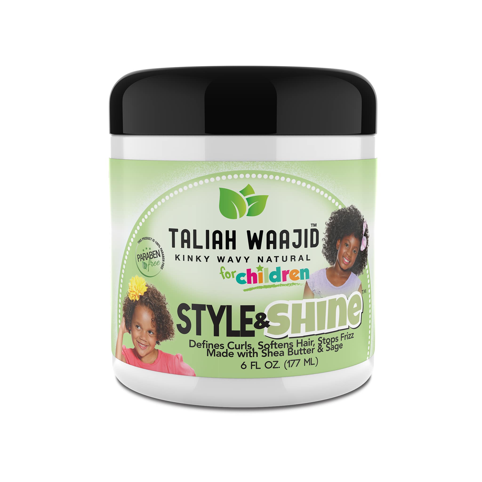 Image of Taliah Waajid Kinky, Wavy, Natural Herbal Style & Shine for Natural Hair 6oz