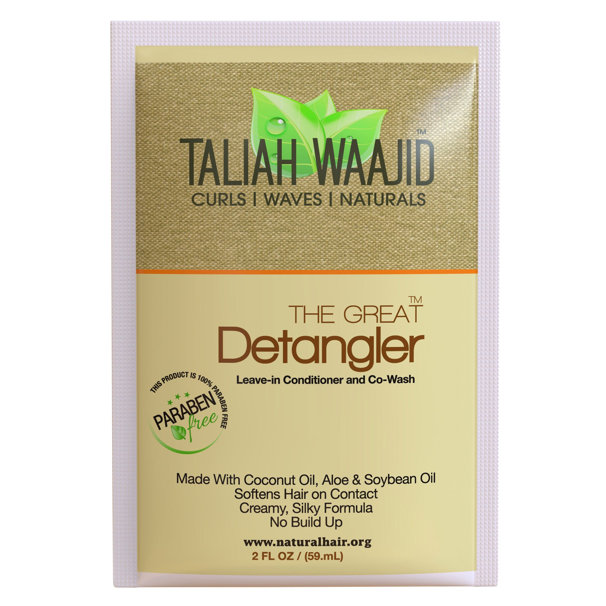 Image of The Great Detangler 2oz (5) Pack Travel Size Packettes