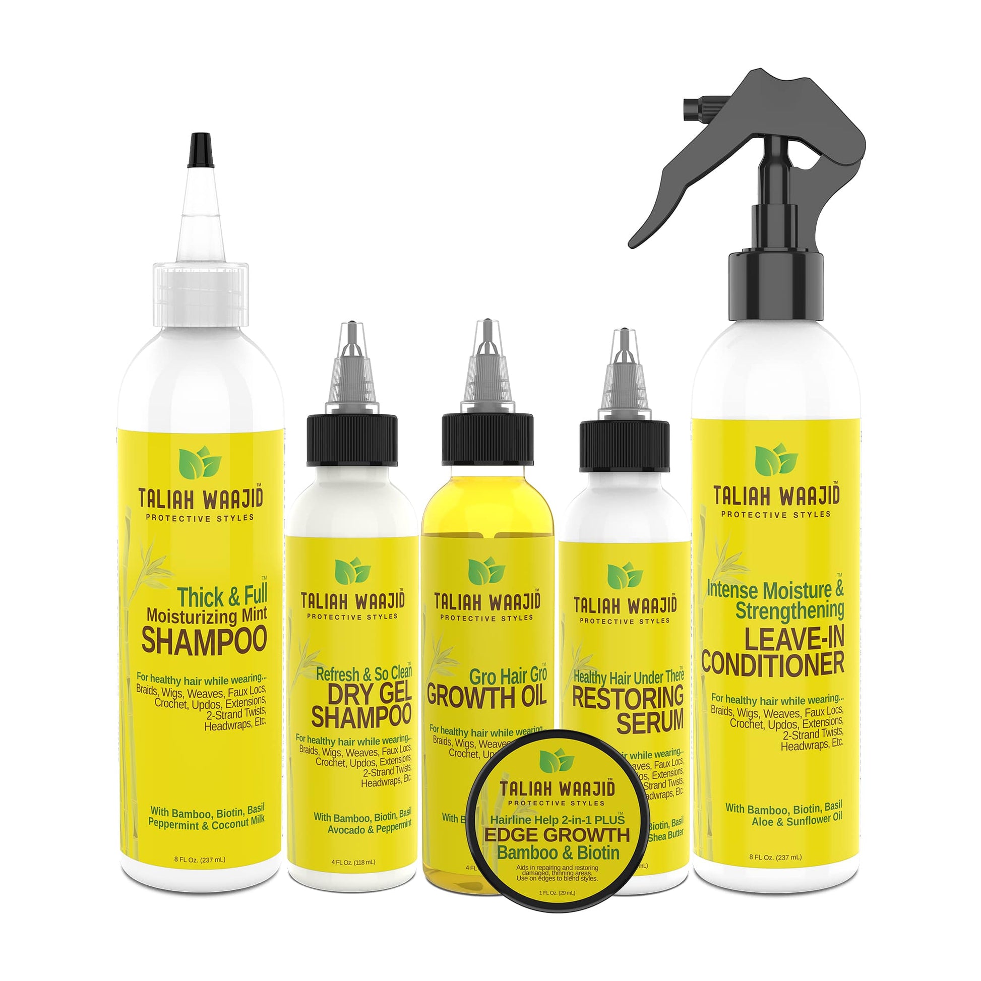 Taliah Waajid Protective Styles Regiment Care for Under Weave Care